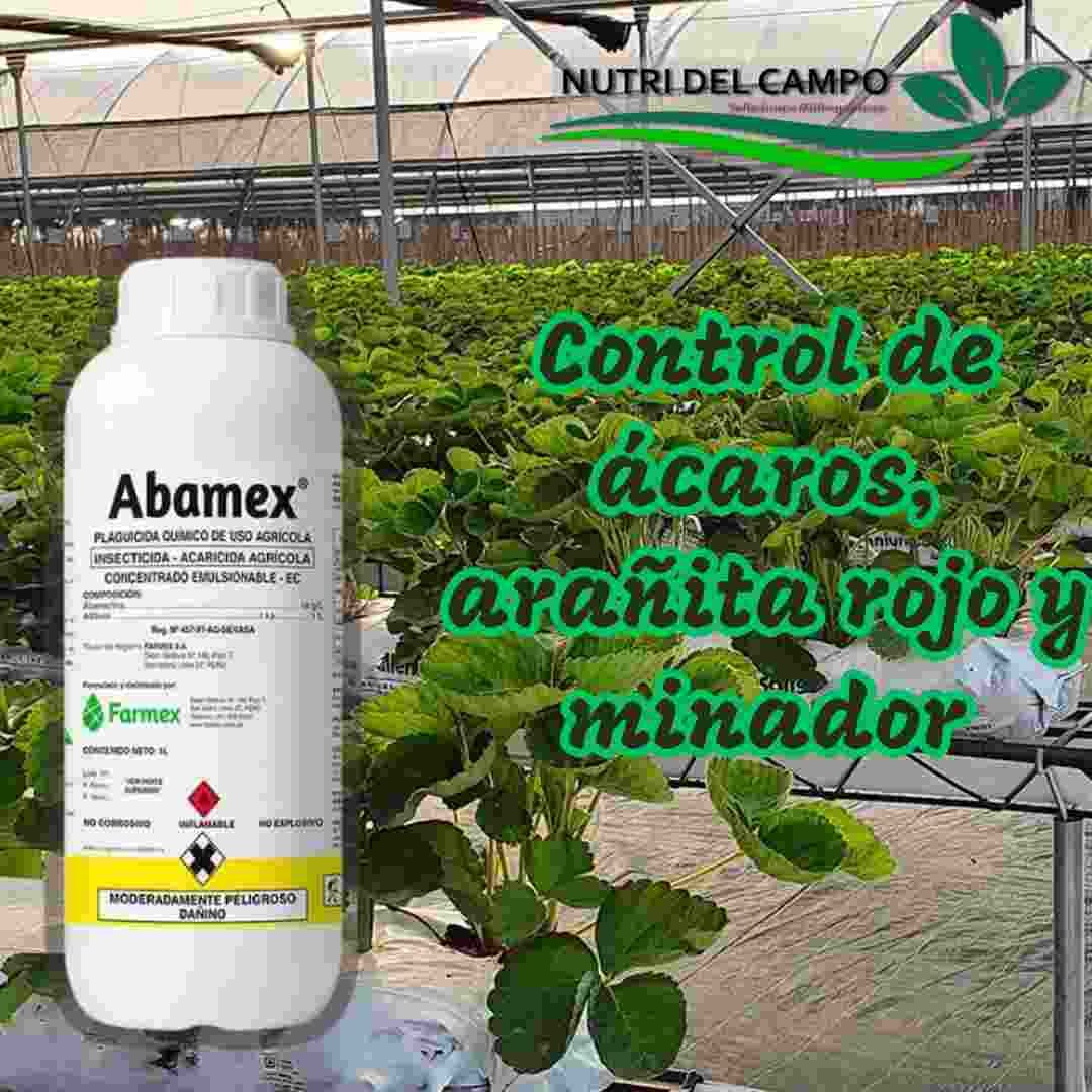 ABAMEX 1.8 EC X 1 LT - INSECTICIDA ACARICIDA, ABAMEX es un�insecticida y acaricida agrcola.