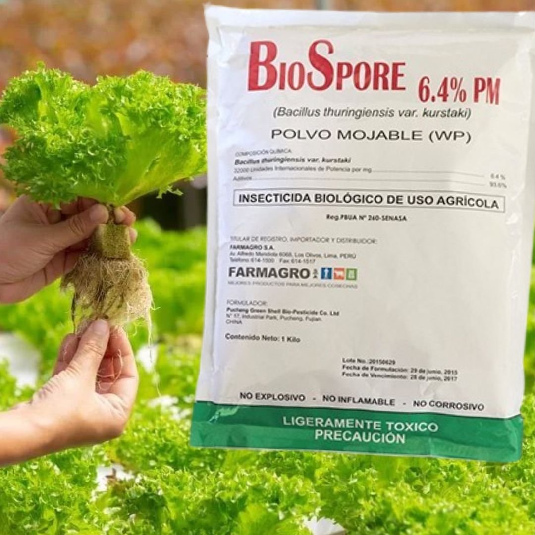 BIOSPORE 6.4 PM (Bacillus thuringiensis var. kurstaki)